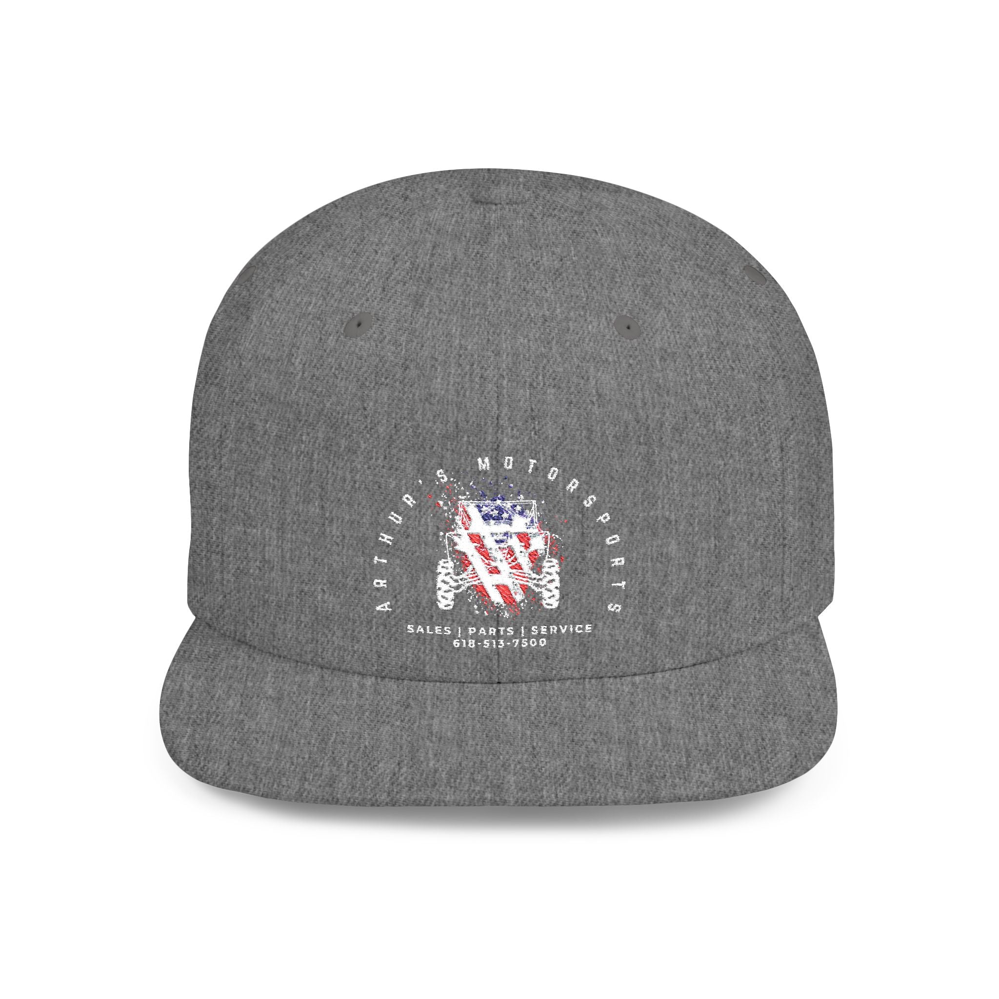 Arthur's Motorsports Flat Bill Hat