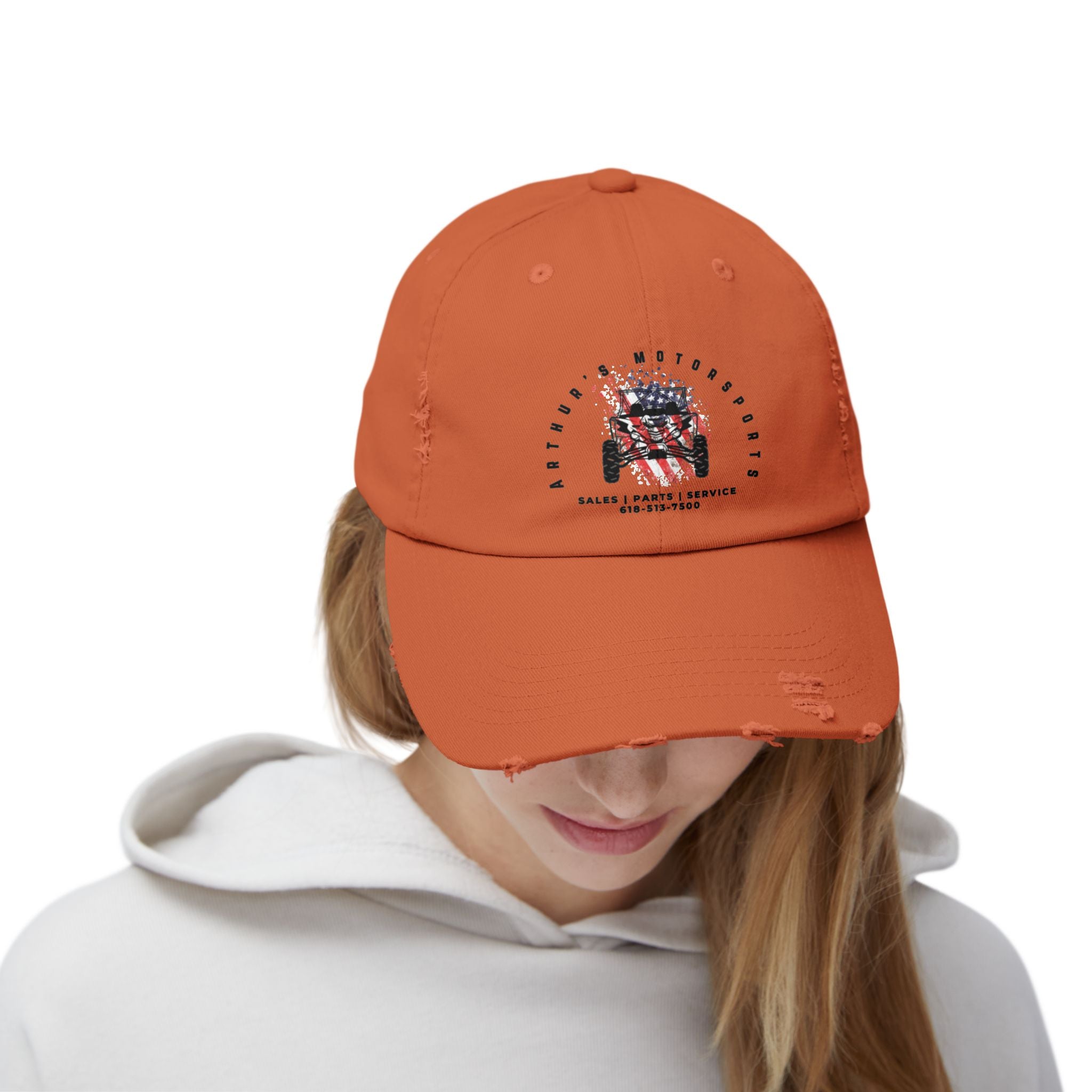 Arthur's Motorsports Distressed Hat