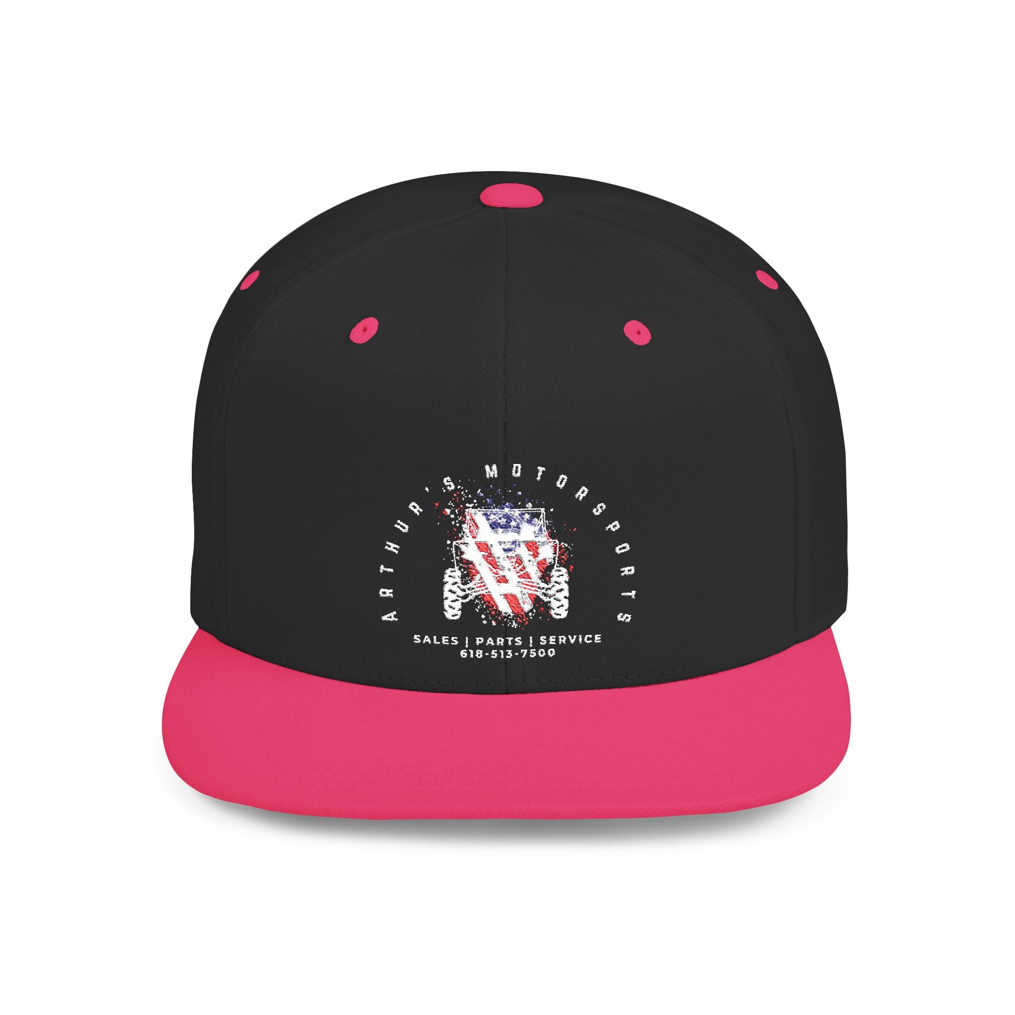 Arthur's Motorsports Flat Bill Hat