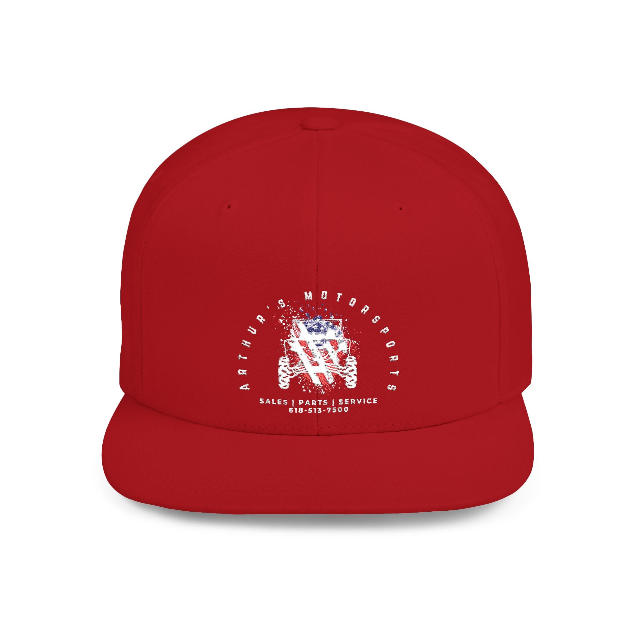 Arthur's Motorsports Flat Bill Hat