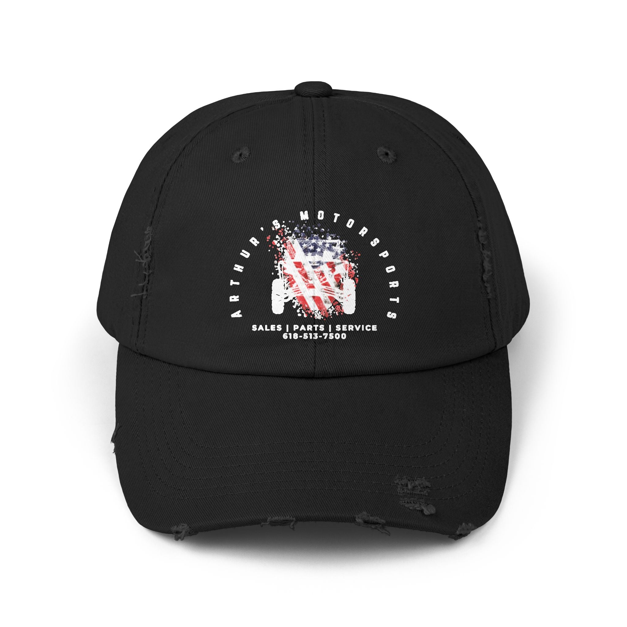 Arthur's Motorsports Distressed Hat