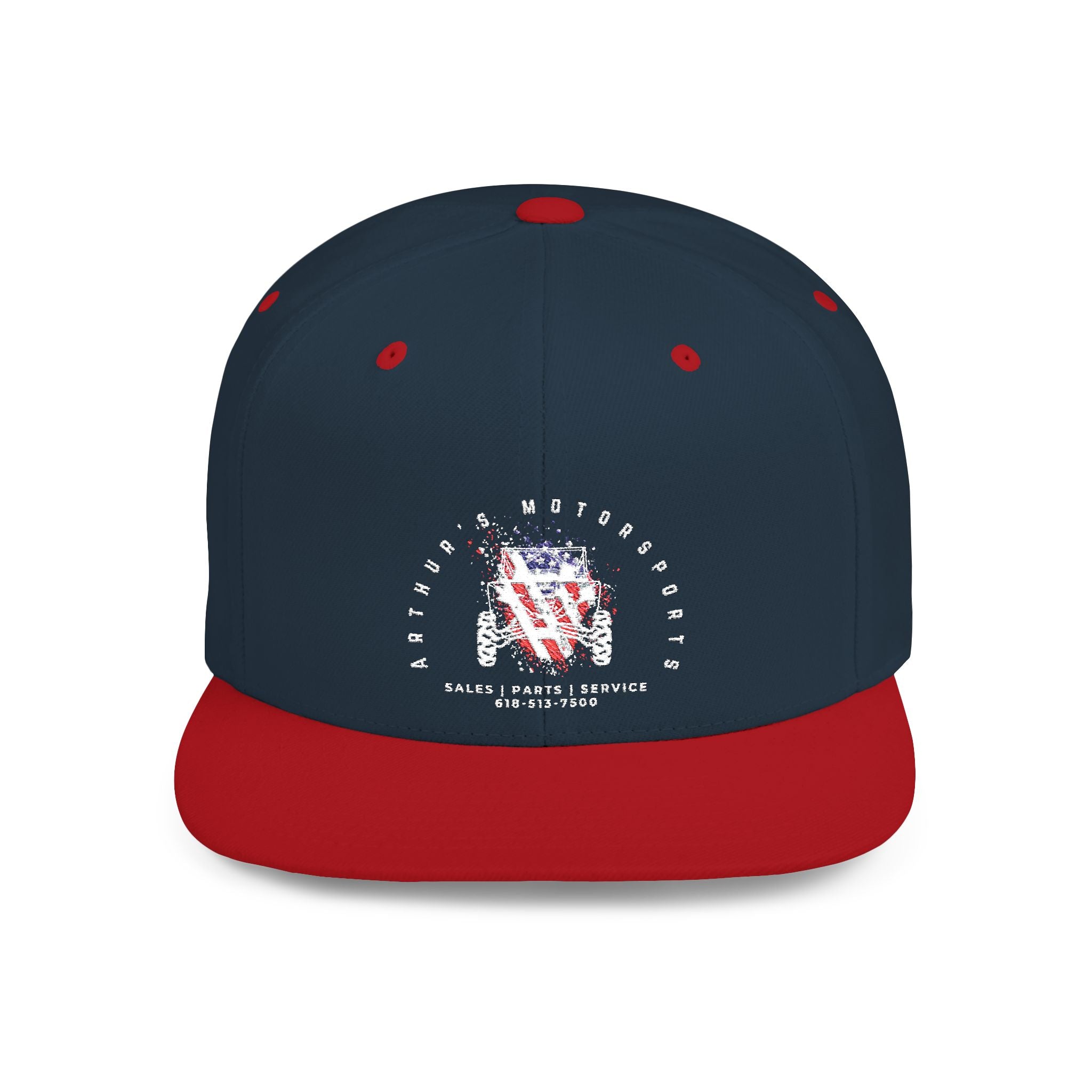 Arthur's Motorsports Flat Bill Hat