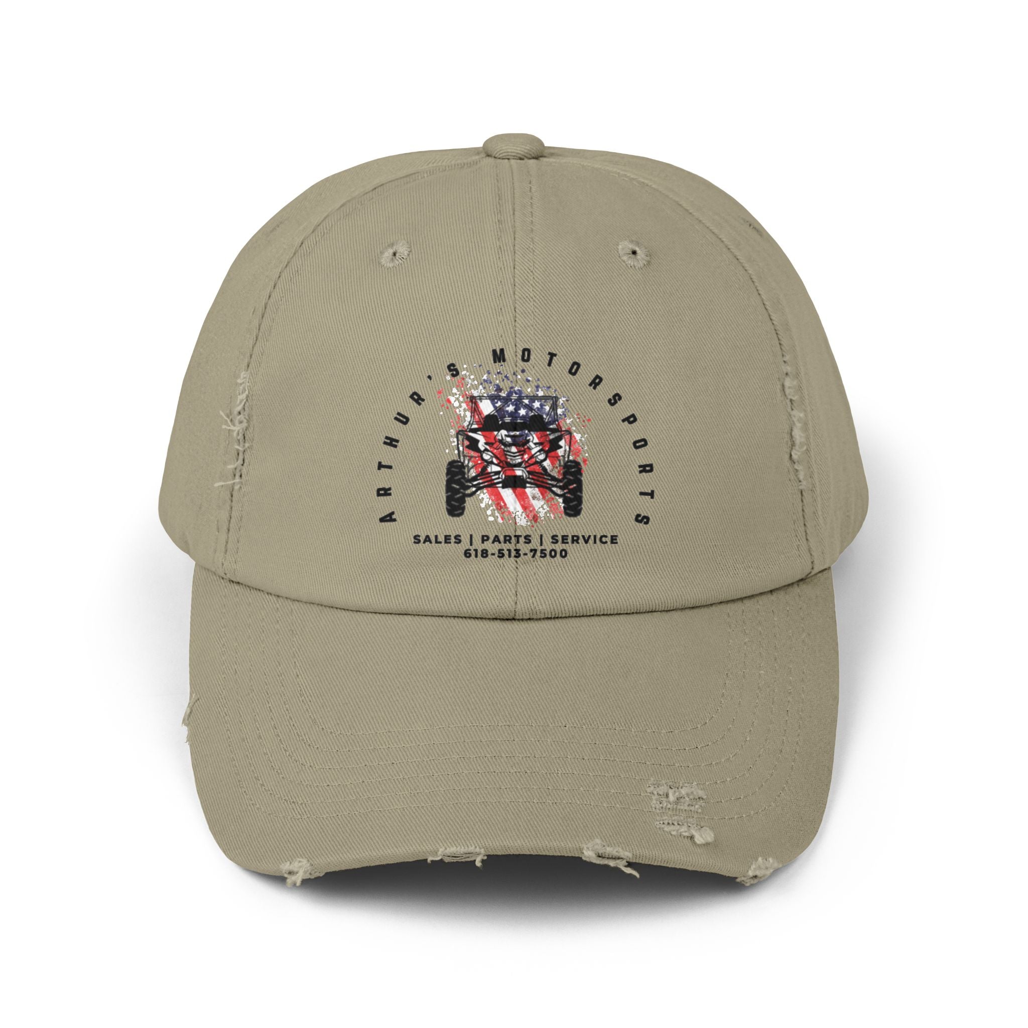 Arthur's Motorsports Distressed Hat