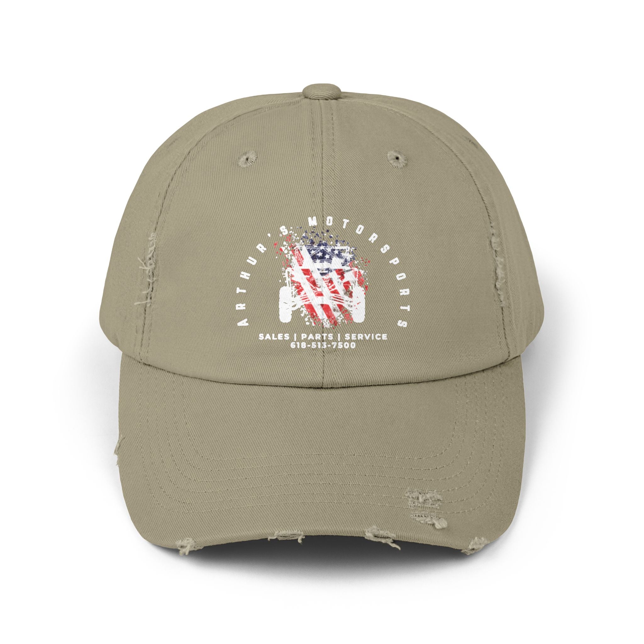Arthur's Motorsports Distressed Hat
