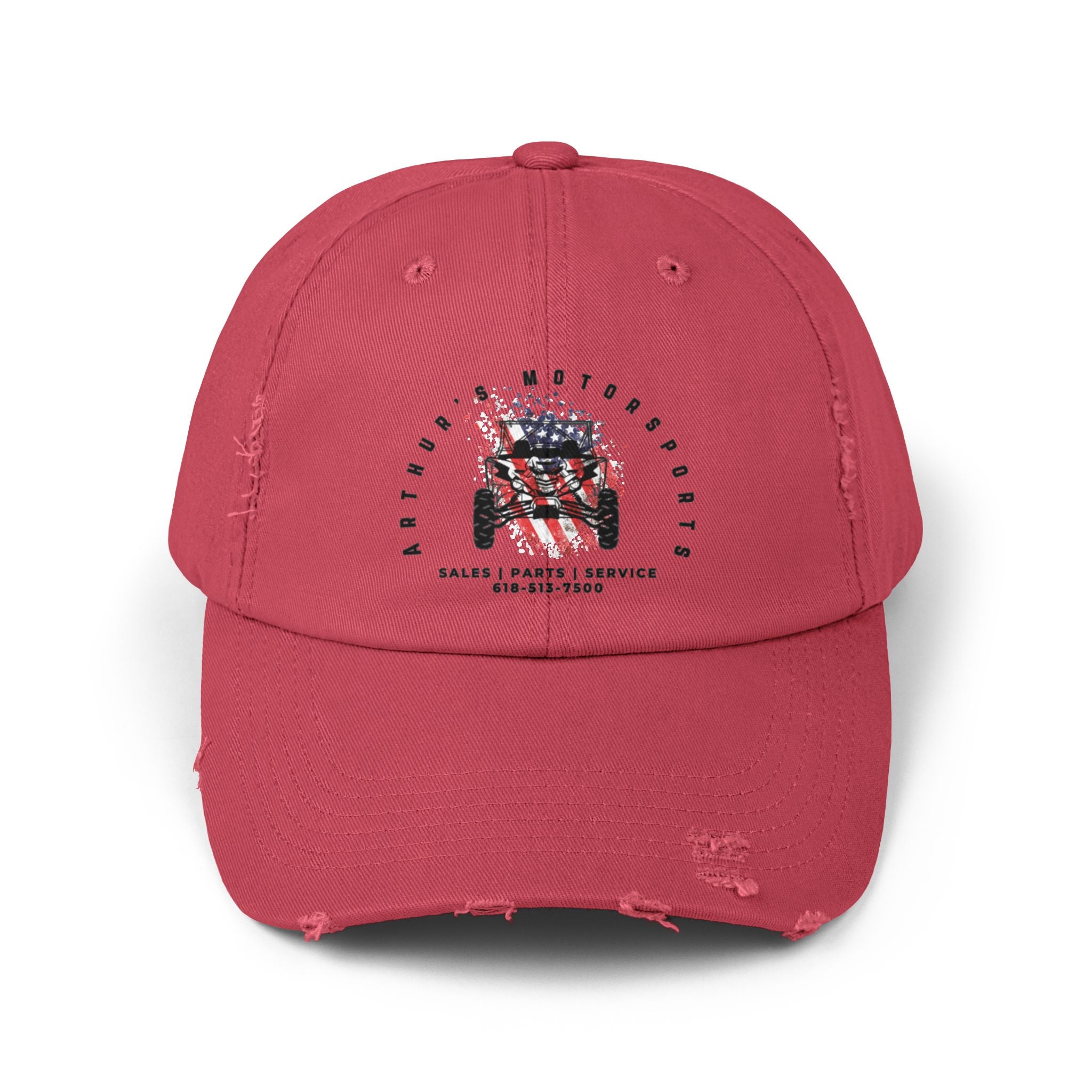 Arthur's Motorsports Distressed Hat
