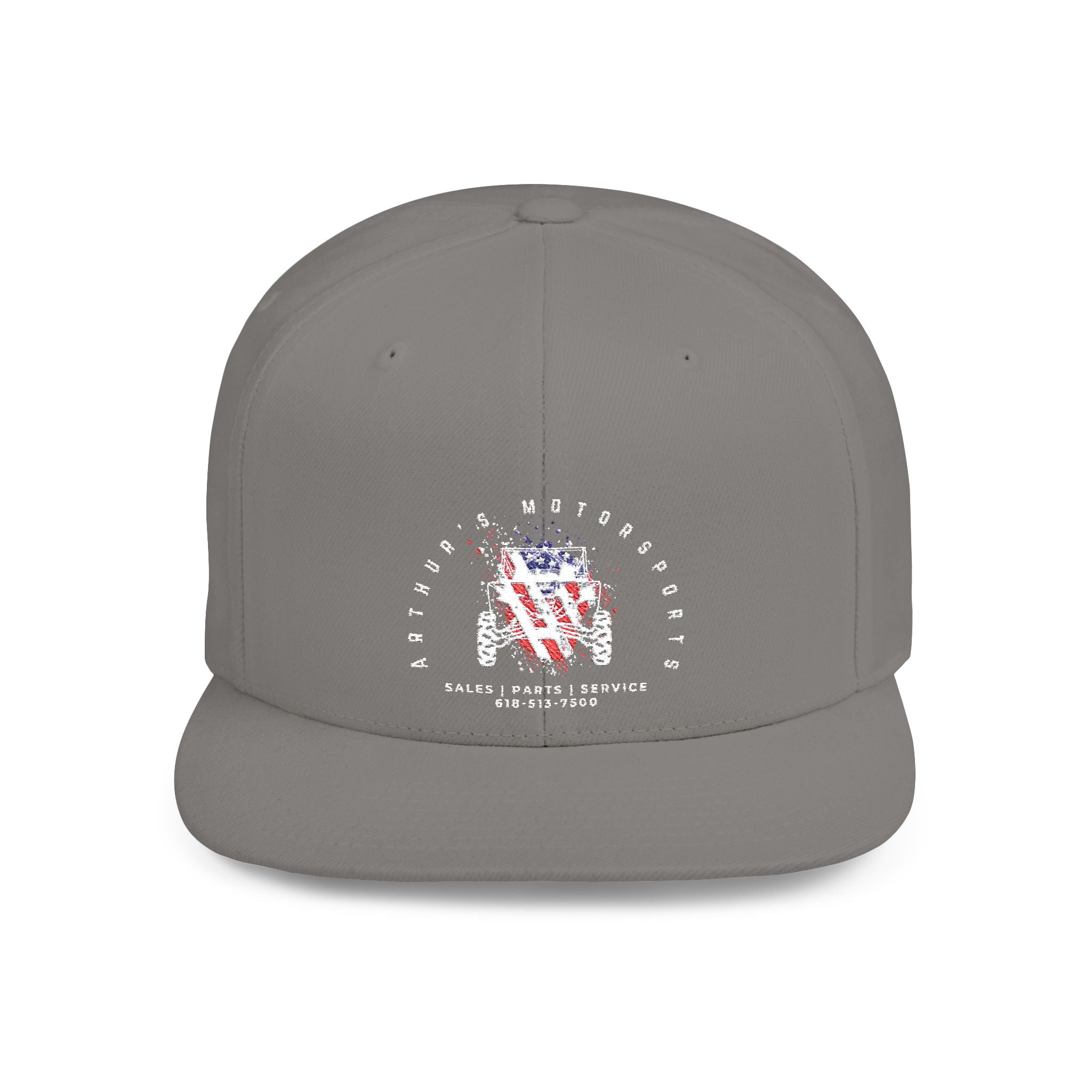 Arthur's Motorsports Flat Bill Hat