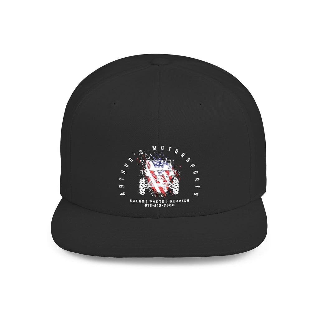 Arthur's Motorsports Flat Bill Hat