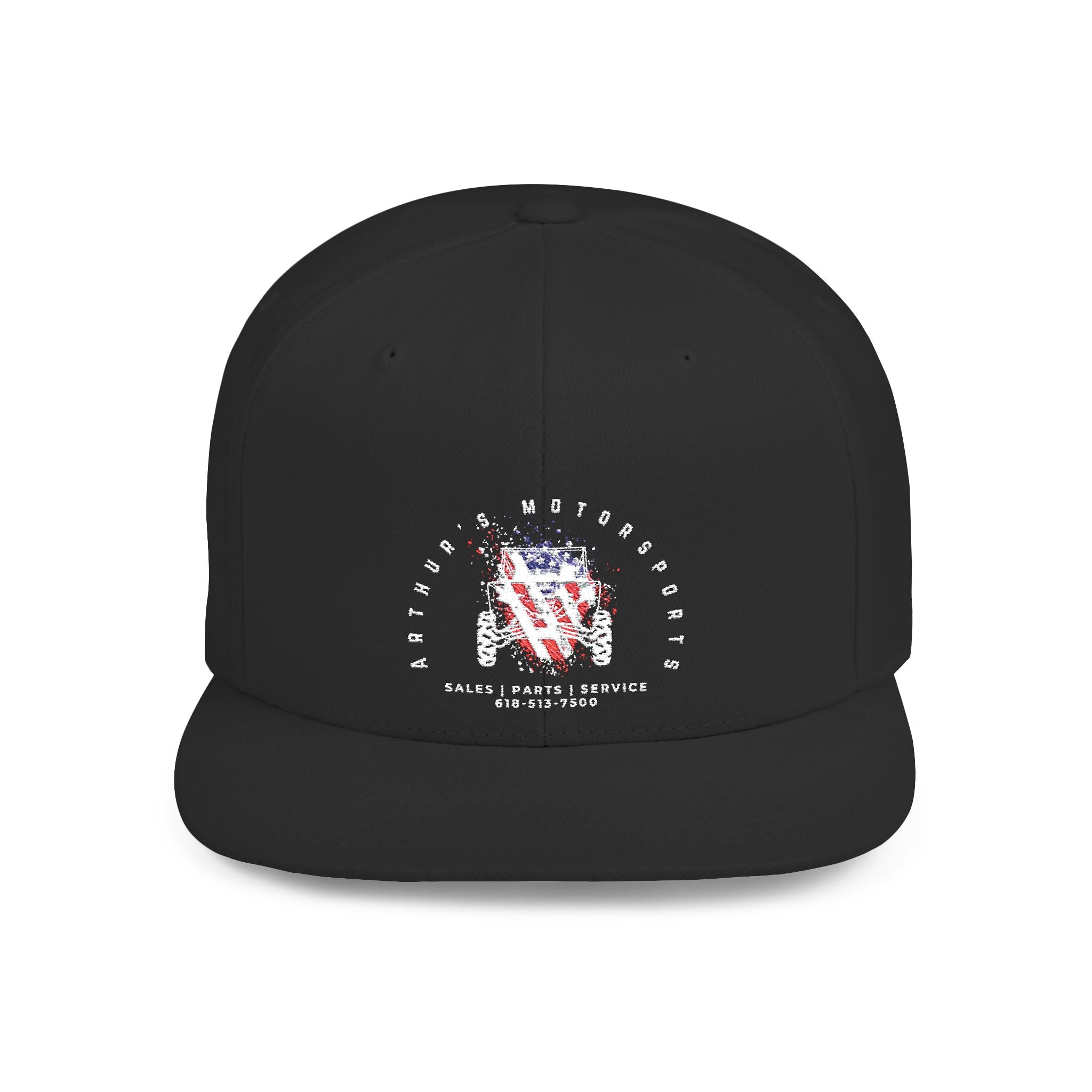 Arthur's Motorsports Flat Bill Hat