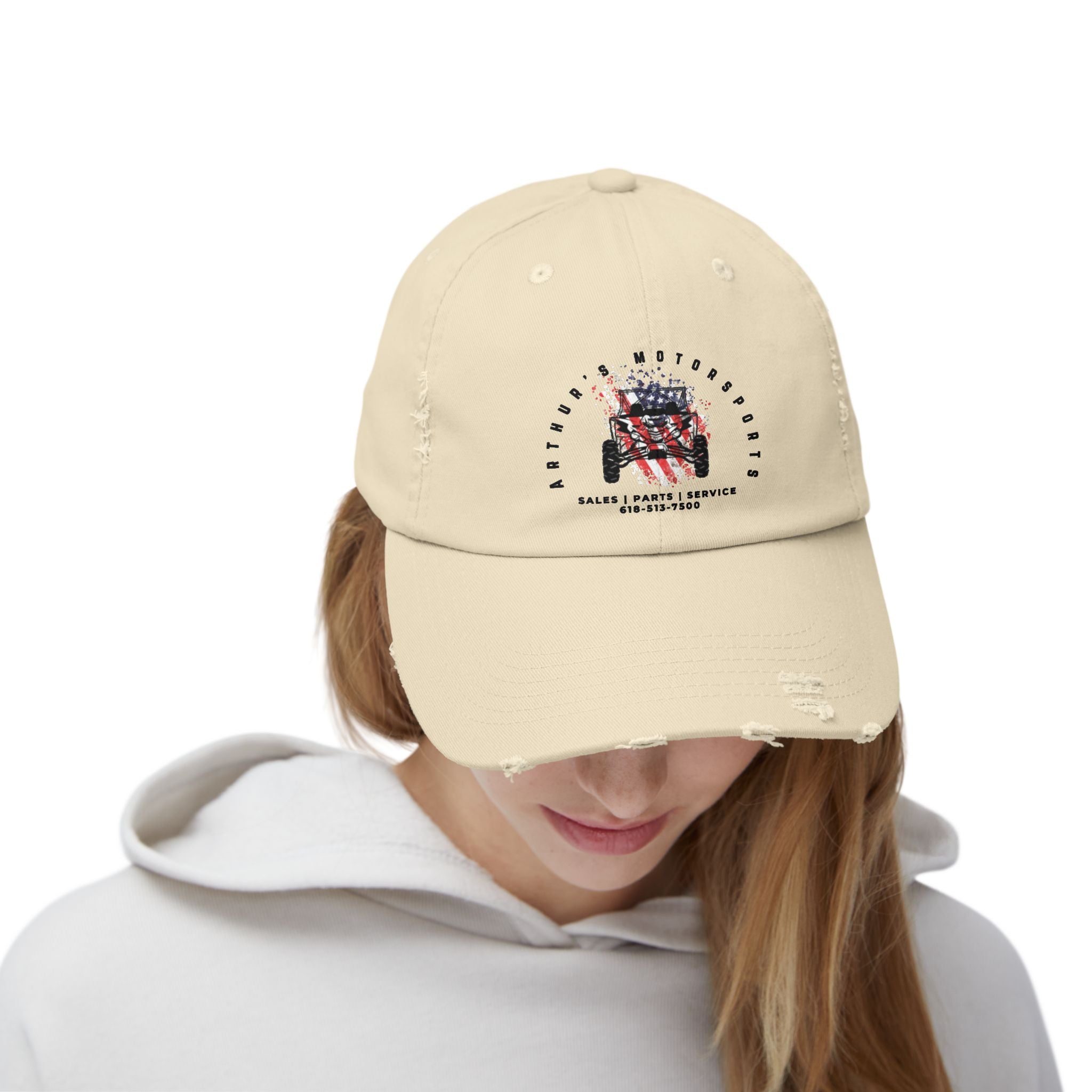 Arthur's Motorsports Distressed Hat