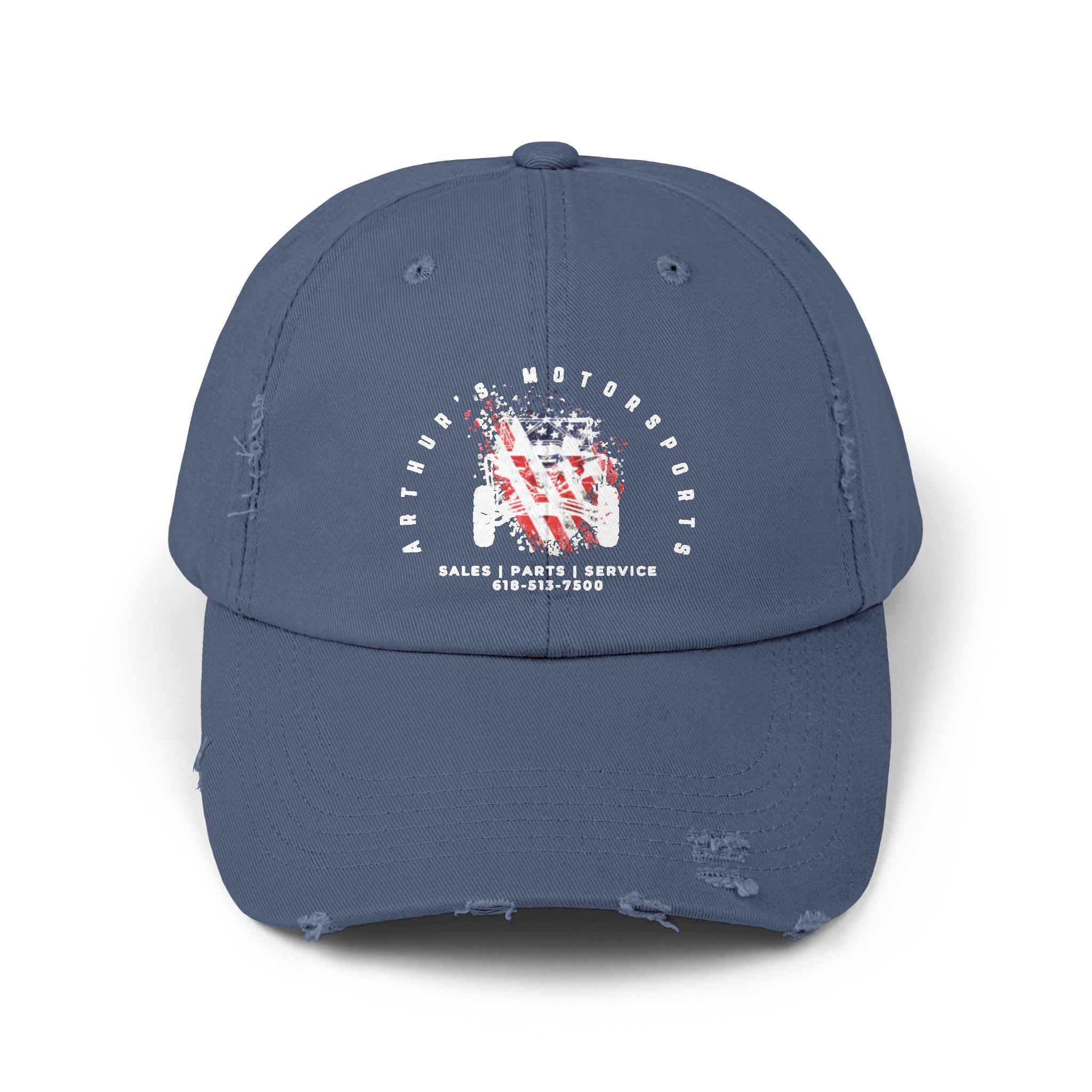 Arthur's Motorsports Distressed Hat