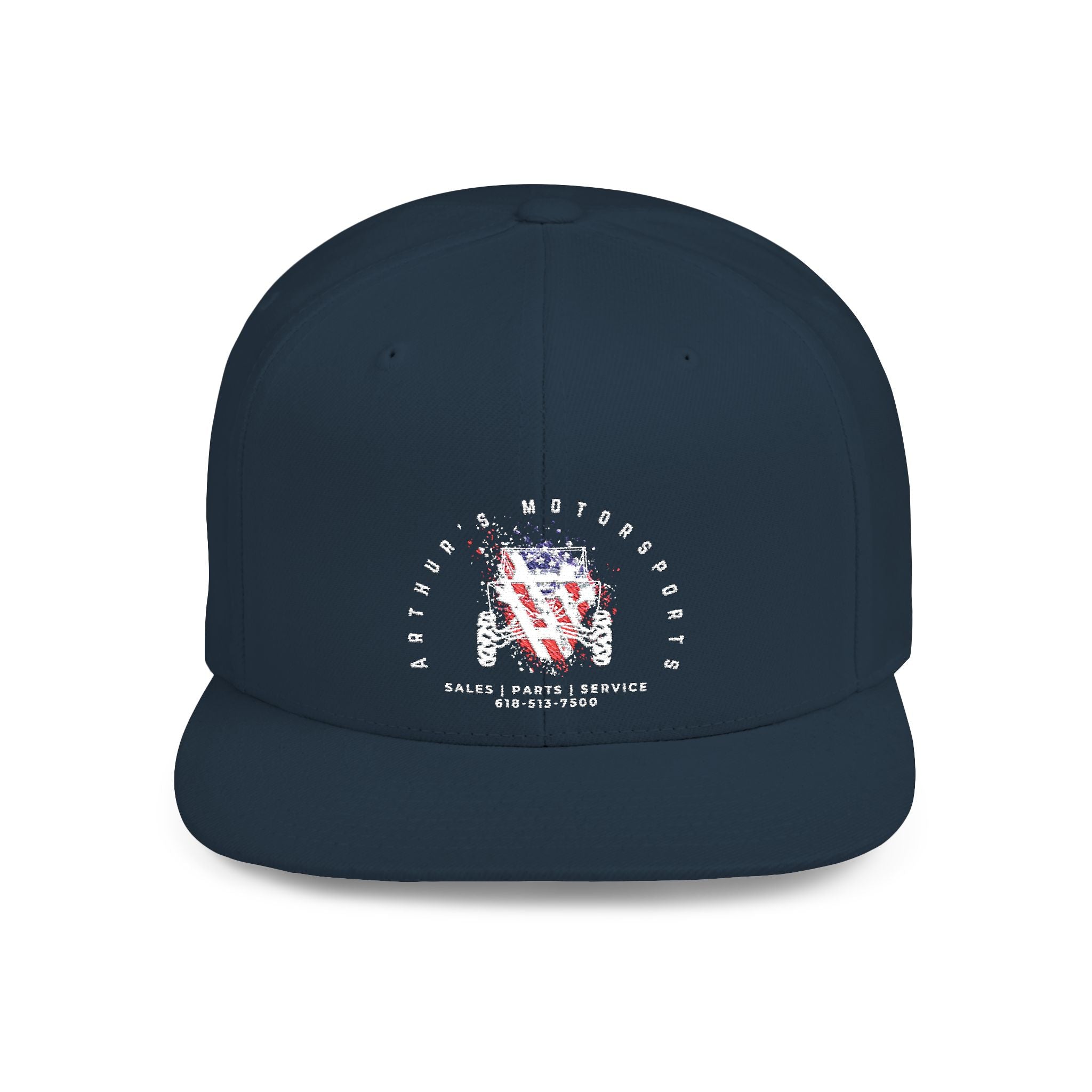 Arthur's Motorsports Flat Bill Hat