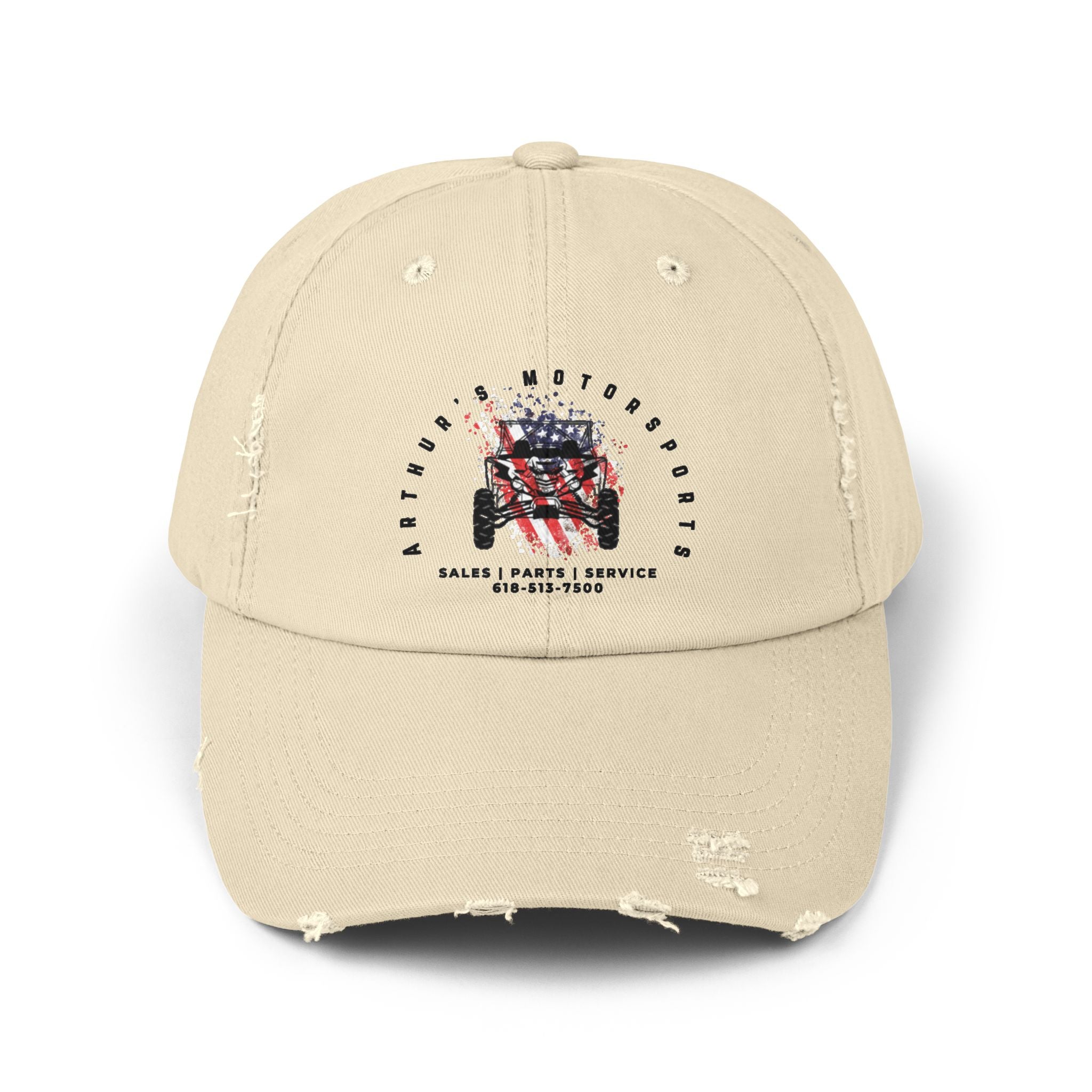 Arthur's Motorsports Distressed Hat