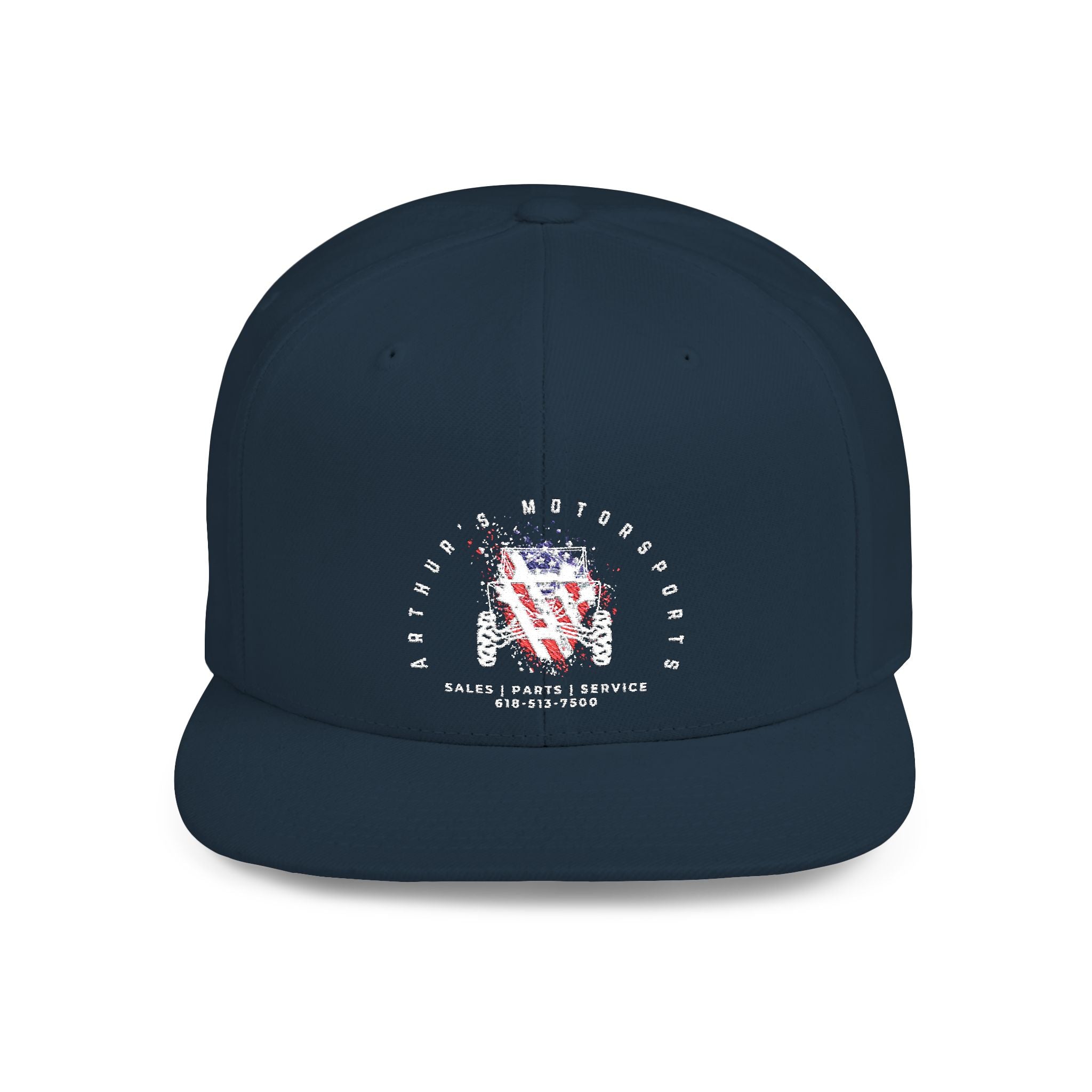 Arthur's Motorsports Flat Bill Hat