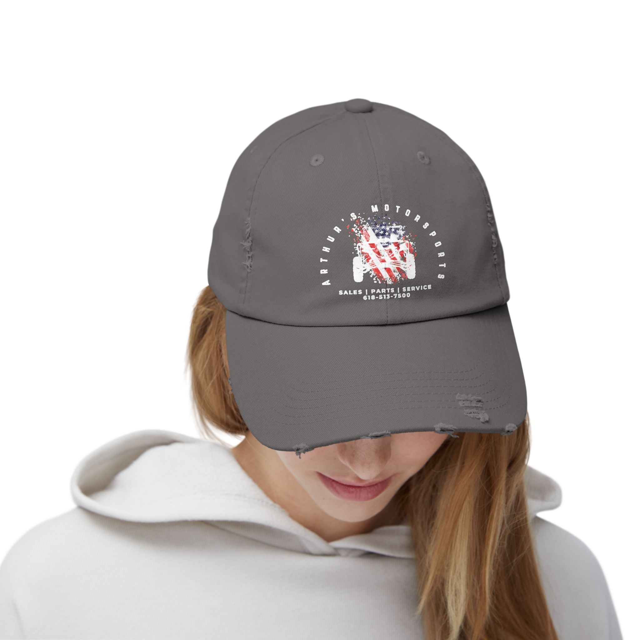 Arthur's Motorsports Distressed Hat