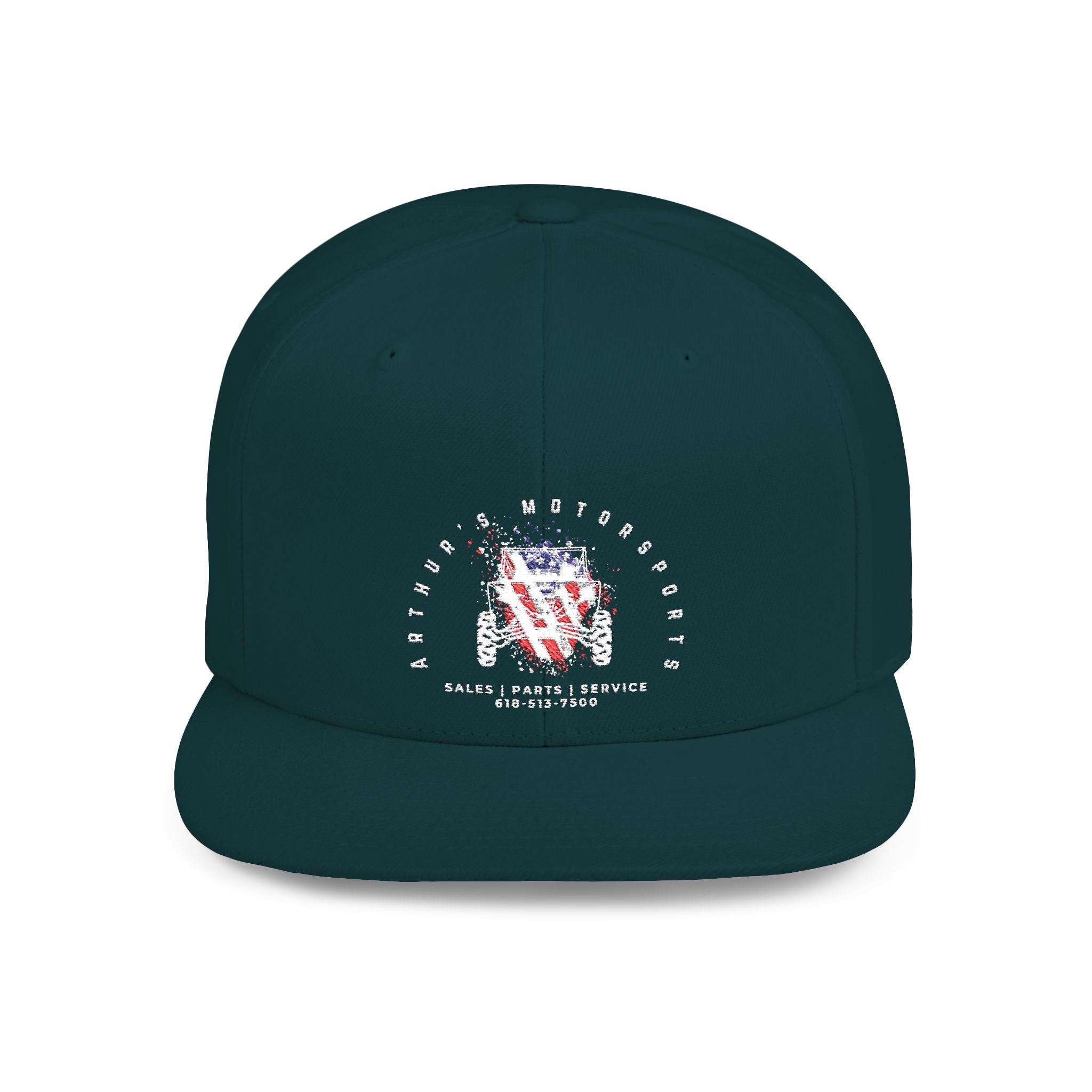 Arthur's Motorsports Flat Bill Hat