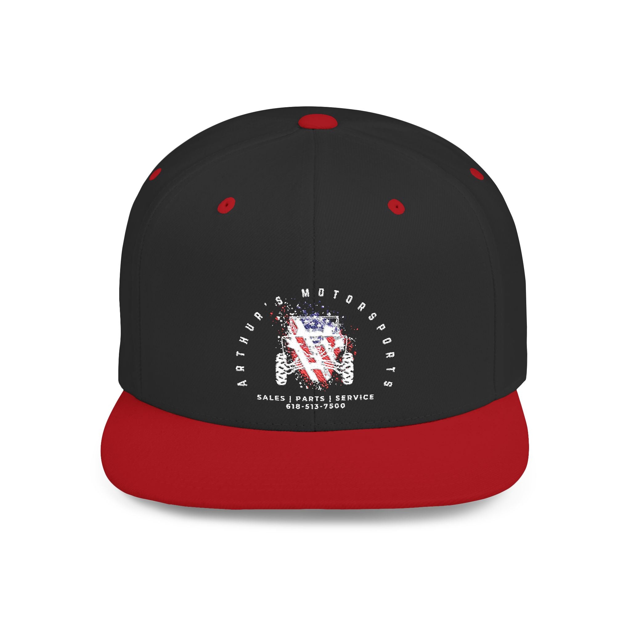 Arthur's Motorsports Flat Bill Hat