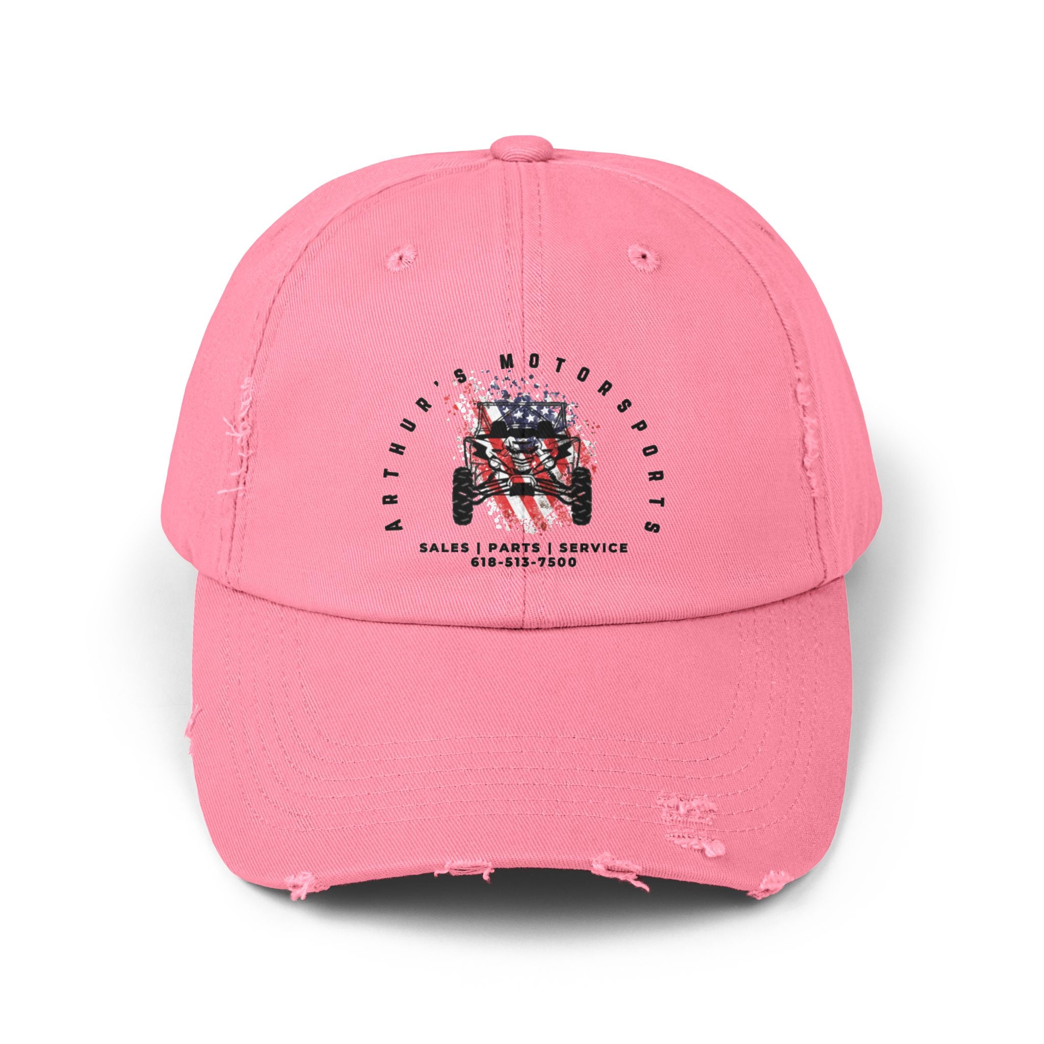 Arthur's Motorsports Distressed Hat