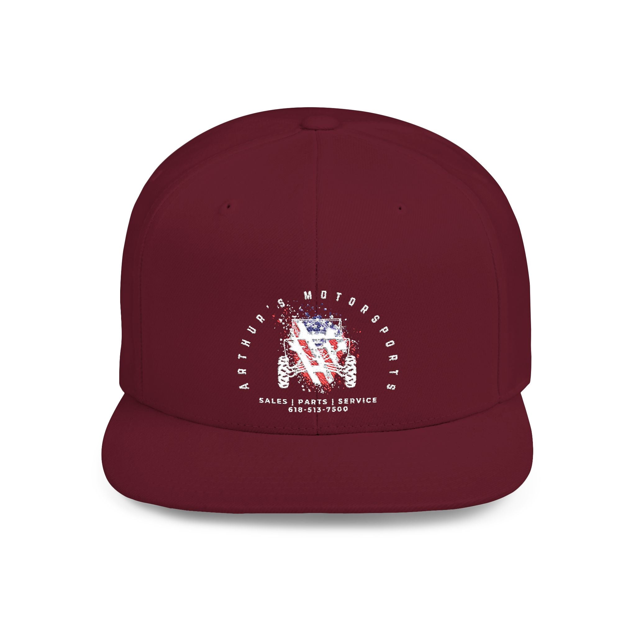 Arthur's Motorsports Flat Bill Hat