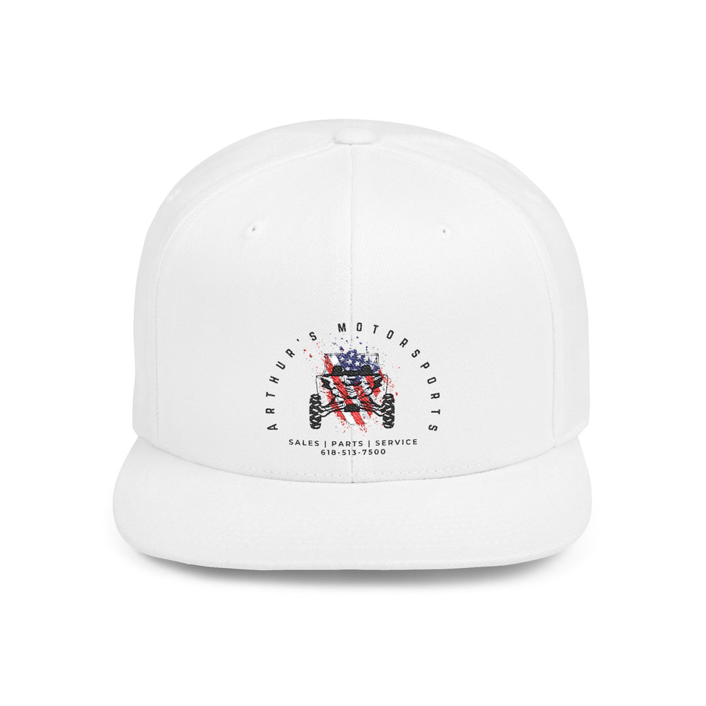 Arthur's Motorsports Flat Bill Hat