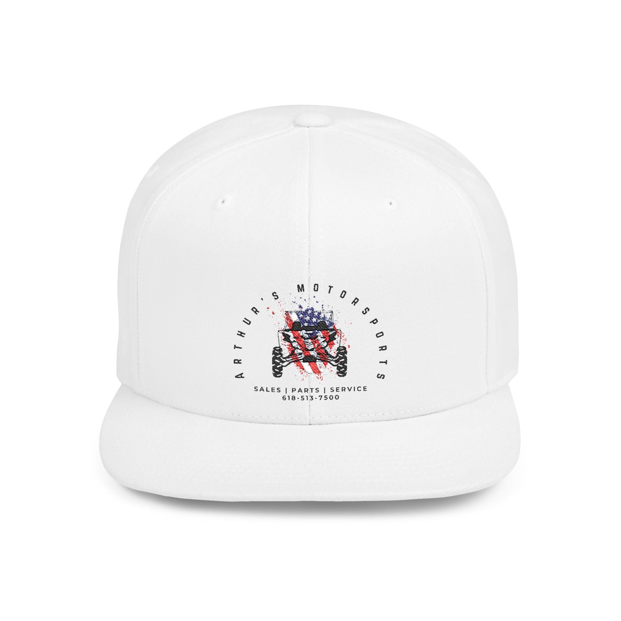 Arthur's Motorsports Flat Bill Hat